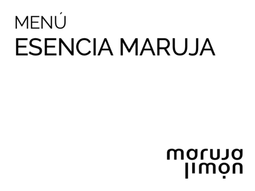 Menú Esencia Maruja